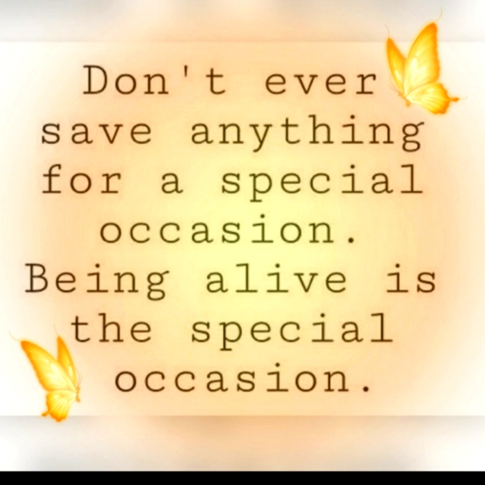 Celebrate the little things...